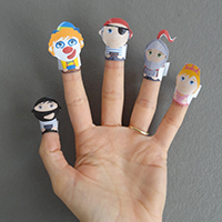 Marionnettes à doigt