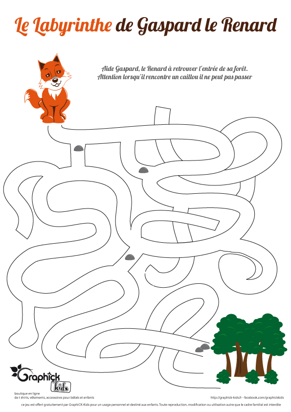 L'activité du mercredi : le labyrinthe de Pâques - GraphiCK-Kids