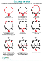apprendre à dessiner un chat pas à pas