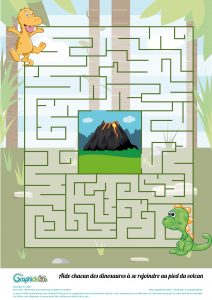 labyrinthe des dinosaures