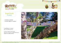 guirlande de pâques à colorier
