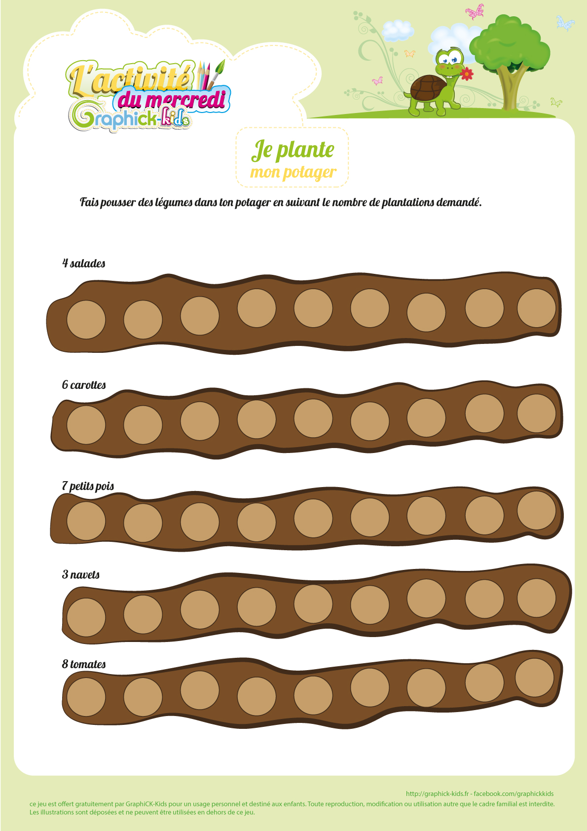 je plante mon potager