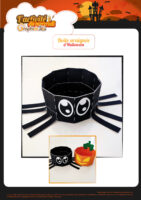 boîte araignée halloween
