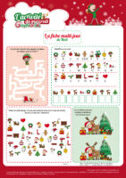 fiche multi jeux de Noël